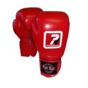 Перчатки боксерские тренировочные красные PR-12472